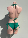 bikini basico green emerald