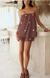 polka dot set chocolate