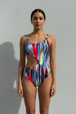 CORINA aro one shoulder one piece