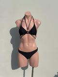 PEARL CANDY negro Bikini set