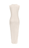 Vestido OBA marfil