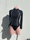 Rasguard buzo entero con zipper