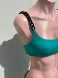 Emerald green chain Set