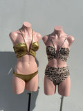 CANAIMA LEOPPARD high waisted SET