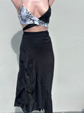 Falda bolero Gasa negra