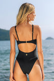 Trikini print blanco y negro one piece tummy control (Copy 2)