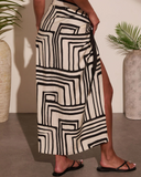 Crepe SARONG GEOMETRIC