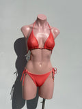 Bikini coral de amarre