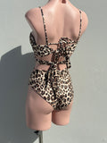 CANAIMA LEOPPARD high waisted SET