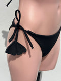 Black flowers  bikini DE AMARRE