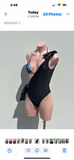 OVERKINI Asimétrico one piece Lazos