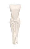 Vestido OBA marfil