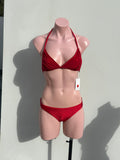 FEDERICA  bikini set rojo