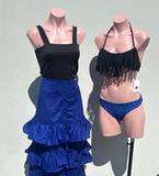 Falda boleros azul rey