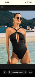 Trikini negro corte V