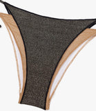Bikini doble negro /dorado