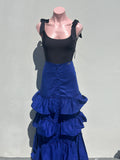 Falda boleros azul rey