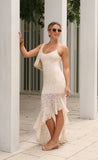 Vestido collins marfil
