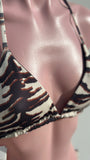 Zebra bikini amarre
