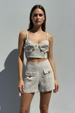 Pearl linen set