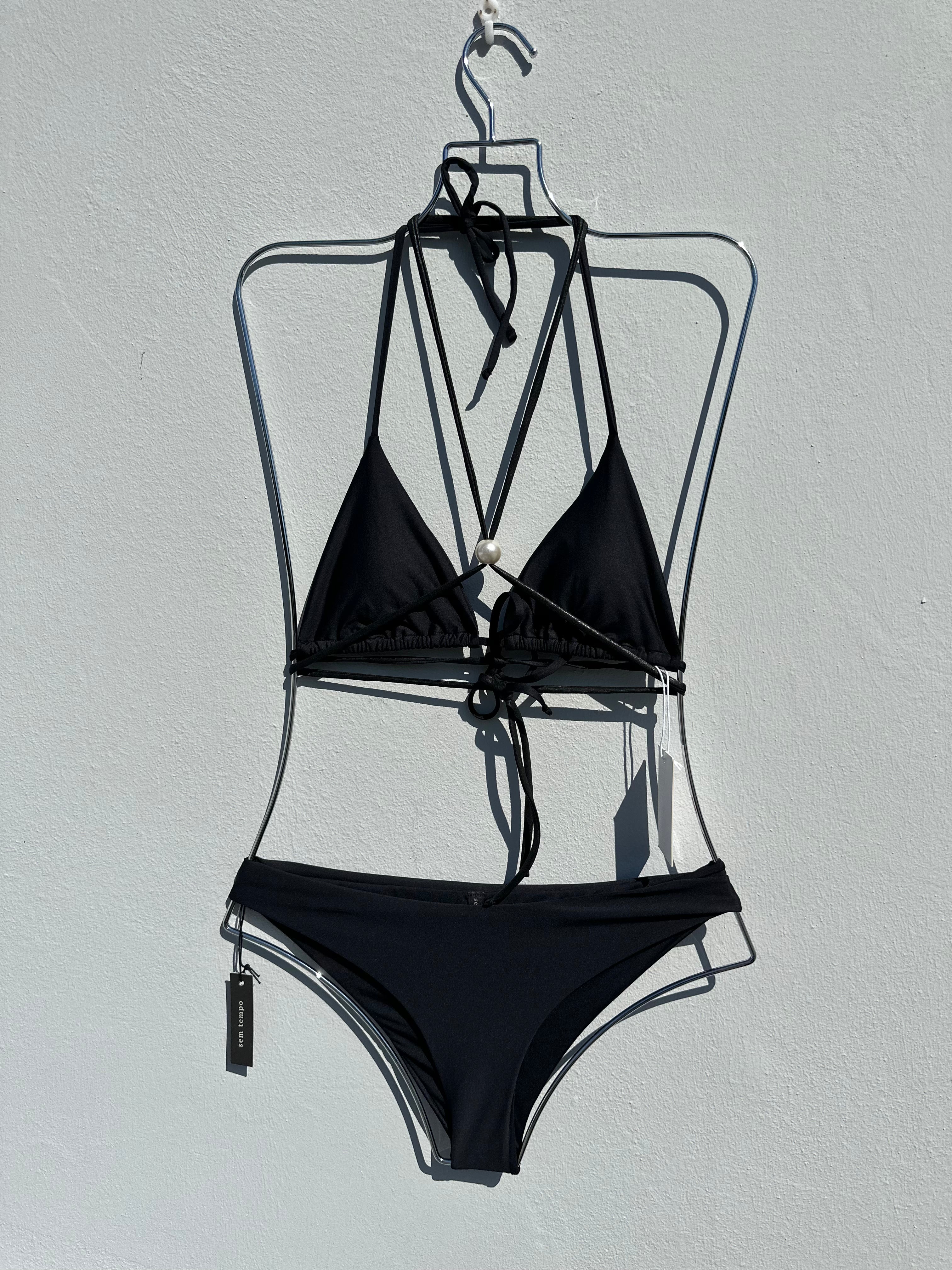 PEARL CANDY negro Bikini set