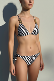 Zebra gold bikini SET