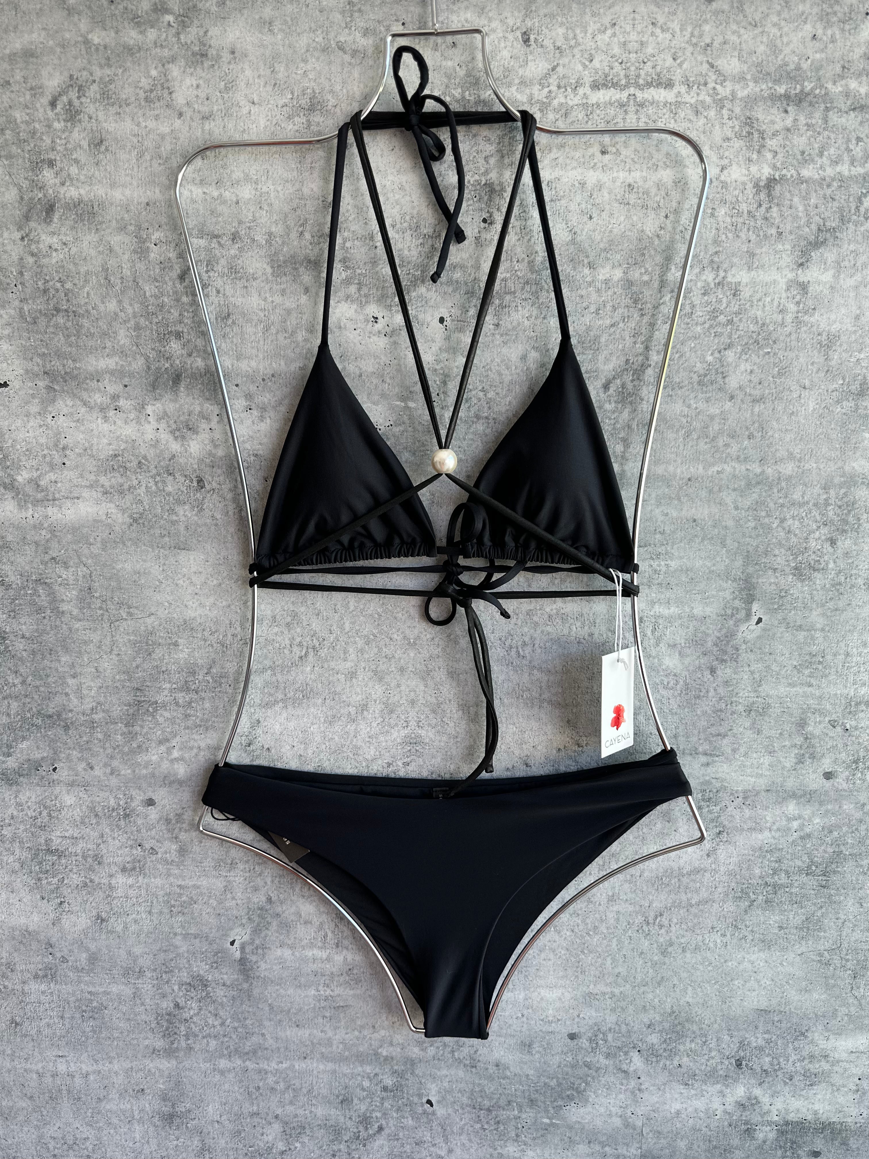 PEARL CANDY negro Bikini set