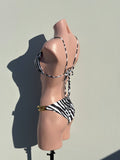 Zebra gold bikini SET