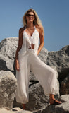 Amalfi set de pantalón bombacho y blusa bolero