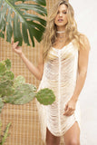 HILO IVORY sleveless COVER UP