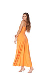 Vestido Munir mandarina