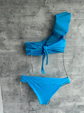 Bolero azul CAPRI bikini set