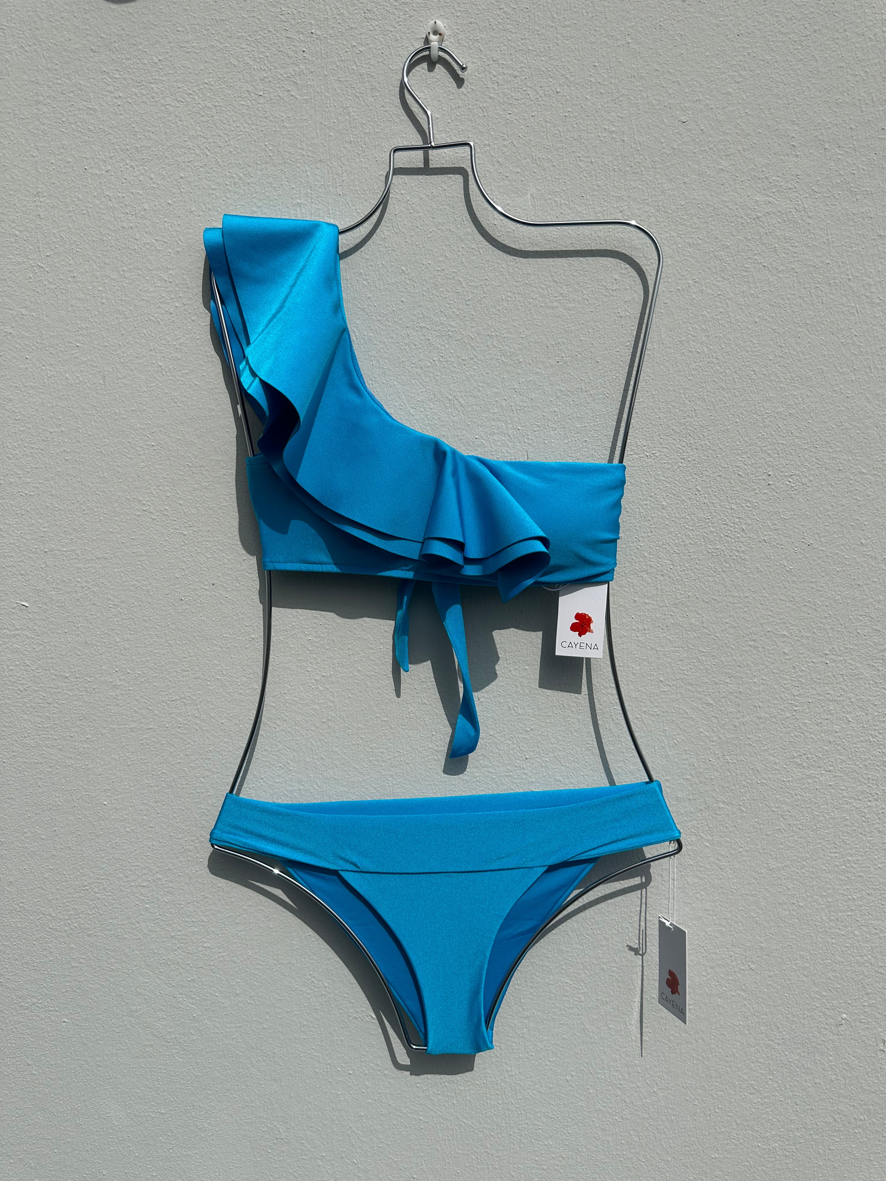 Bolero azul CAPRI bikini set