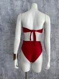 JULIETTE red strapple bikini set