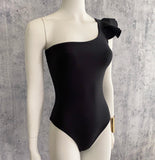One shoulder bolero Black